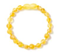 Pulsera de ámbar báltico auténtico(Butterscotch Raw) - 20cm long - Tobillera - 100% ámbar báltico auténtico - joyería Hecha a Mano