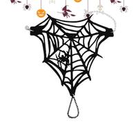 Pulsera de araña web genérica | Pulseras de Halloween de cadena de mano araña de Halloween - Disfraz de Halloween Joyas Black Women Hand Harness para Halloween Pascua Party
