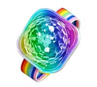 Pulsera De Bola Disco - Luz De Bola Disco | Pulsera Recargable Luz Estroboscópica | Sonido USB Activado De Escenario LED Light Watch | Pulsera De Luces De Atmósfera Concedidas Para Decoración D