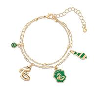 Pulsera de cadena ajustable de Harry Potter Slytherin