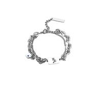 Pulsera De Cadena Con Colgante De Las Doce Constelaciones Para Hombre Y Mujer - Horóscopo Del Zodiaco, 12 Constelaciones, Astrología, Eslabones Multicapa, Pulsera Ajustable Para Parejas, Capricornio