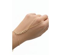 Pulsera de cadena de mano con la marca VIP Crystal