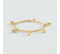 Pulsera De Cadena Sacré Cœur - Dorado - Talla Única - Aleación metal con baño de oro 750/1000 - Agatha Paris