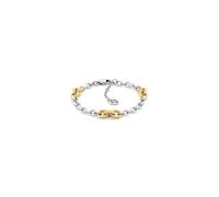 Pulsera de cadena texturizada de dos tonos para mujer Tommy Hilfiger