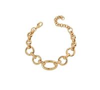 Pulsera de cadena Unisia de plata. VIDAL & VIDAL, CHAPADO ORO 18 KTES