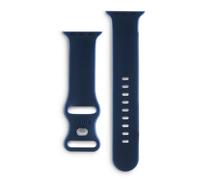 Hama Correa para reloj Apple Watch 42/44/45/49 mm (para reloj, silicona, pulsera, correa de muñeca) azul