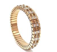 Pulsera de citrino hecha a mano para mujer, regalo de cumpleaños, hecho a mano, elástica, de 2 quilates, joyería de citrino, piedra de nacimiento de noviembre, regalo de cumpleaños para mujer,