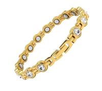 Pulsera de cobre para hombre, pulsera de tobillo para mujer, pulsera ajustable de cobre Tgv473, talla única, Metal