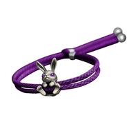 Pulsera de Conejo,Linda Joyería Ajustable,Pulsera de Joyería de Metal y Cuerda con Diseño de Animal | para Favores de Adultos Hombres Niños Niñas y Mujeres Pascua Cumpleaños Días Festivos Primavera