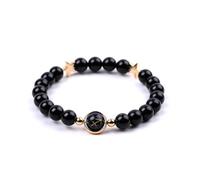Pulsera De Constelación Para Hombre Y Mujer Pulsera Elástica De Piedra Natural Hecha A Mano Con Cuentas De Los Signos Del Zodíaco, Joyería De Astrología Y Horóscopo, Regalo Para Pareja Sagitario