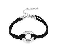 Pulsera de cremación para cenizas, ajustable, círculo de la vida, eternidad, urna conmemorativa, para perros humanos, gatos, cremación, joyería para mujeres y hombres, 23 cm, Metal, no conocido