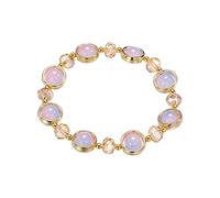 Pulsera de cristal degradado con esmalte de colores para compañeros de clase y amigos, aretes de tuerca alienígenas, A, Metal, No es una piedra preciosa