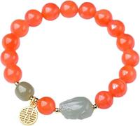Pulsera de cristal, pulsera de obsidiana negra, pulsera de buena suerte Feng Shui, pulsera de cristal de jade, amuleto de la fortuna, amuleto de jade hetiano, pulsera de cristal, chakras, piedras natu