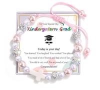 Pulsera de cruz para niñas, regalos religiosos cristianos para niña, hija, nieta, jardín de infantes, preescolar, graduación, cesta de Pascua, San Valentín, bautizo, Navidad, regalos de cumpleaños