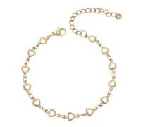 Pulsera de cuarzo genérica 8 anillos Sense Of Fashion Multi capa cadena cuentas perla pulsera mujeres paquete mensajes regalo para anillos, A, Acero inoxidable, No es una piedra preciosa