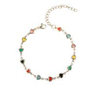 Pulsera de cuarzo genérica 8 anillos Sense Of Fashion Multi capa cadena cuentas perla pulsera mujeres paquete mensajes regalo para anillos, A, Acero inoxidable, No es una piedra preciosa