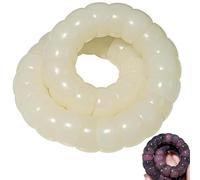 Pulsera de cuentas Bodhi para aliviar la ansiedad, pulsera ajustable de perlas elásticas naturales, alivio de la ansiedad y el estrés como regalo, accesorio espiritual unisex, talla única, Semillas