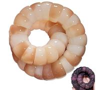 Pulsera de cuentas Bodhi para aliviar la ansiedad, pulsera ajustable de perlas elásticas naturales, alivio de la ansiedad y el estrés como regalo, accesorio espiritual unisex, talla única, Semillas