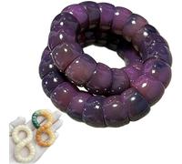 Pulsera de cuentas Bodhi para aliviar la ansiedad, pulsera ajustable de perlas elásticas naturales, protección curativa, inquietud, alivio de ansiedad y estrés, regalo unisex, talla única, Semillas