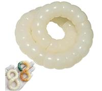 Pulsera de cuentas Bodhi para aliviar la ansiedad, pulsera ajustable de perlas elásticas naturales, protección curativa, inquietud, alivio de ansiedad y estrés, regalo unisex, talla única, Semillas