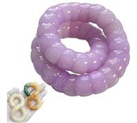 Pulsera de cuentas Bodhi para aliviar la ansiedad, pulsera ajustable de perlas elásticas naturales, protección curativa, inquietud, alivio de ansiedad y estrés, regalo unisex, talla única, Semillas