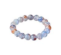 Pulsera de cuentas de cerezo de 8 mm, cuentas redondas de cerezo, pulsera de cuentas redondas de 8 mm, joyería de noche para mujer, conjunto formal, talla única, Plástico, No es una piedra preciosa