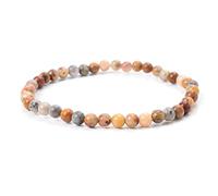 Pulsera De Cuentas De Energía De 4mm, Pulsera De Piedra De Lapislázuli De Ojo De Tigre Natural Para Hombres Y Mujeres, Pulsera De Yoga, Joyería Hecha A Mano,ágatas Locas,21cm