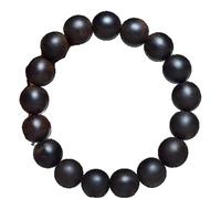 Pulsera de Cuentas de Madera de agar vietnamita, Madera Antigua auténtica, Accesorios Unisex, Cuentas budistas de Grado Que se Hunden en el Agua, Pulsera de Mano Cultural y artística