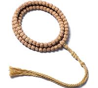 Pulsera de cuentas de madera , Pulsera, pulsera de cuentas Mala for hombres y mujeres, collar de cuentas de oración budista, pulsera tibetana, joyería de la suerte for meditación, pulseras con cuentas