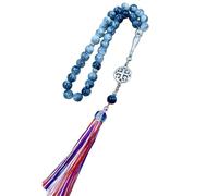 Pulsera de cuentas de oración, accesorio religioso, textura de vidrio, adecuada para cuentas de oración diaria