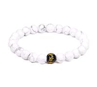 Pulsera de cuentas de piedra natural para hombre, brazalete de ópalo con encanto para mujer, joyería de mano para hombre, brazalete de energía para Yoga, regalo-7_17cm