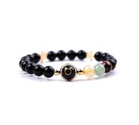 Pulsera De Cuentas Del Espíritu Del Zodíaco Para Hombres Mujeres Pulsera De Piedra Natural De 8Mm Con 12 Constelaciones Pulsera De Cristal Con Cuentas De Manifestación Para Cumpleaños Navidad Tauro