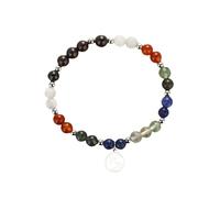 Pulsera de Cuentas Del Zodíaco de Piedra Natural Hecha a Mano, Unisex, Ajustable, Elástica, para Yoga y Chakras, con Cuentas de Colores de 6mm para Uso Diario de Hombres y Mujeres Capricornio.