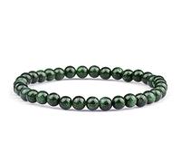 Pulsera de cuentas naturales de 6 mm, piedra de arena, energía, encanto de yoga, pulseras y brazaletes para parejas, joyería para mujeres, hombres, regalos hechos a mano, elástico 2_CHINA