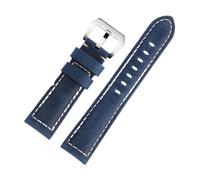 Pulsera de cuero genuino apta for correa de reloj Casio apta for Swordfish MDV106 MTP-1374L EFR-303D correa de reloj de cuero esmerilado correa de reloj de 22 mm