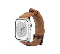 Pulsera de cuero Timeless para Apple Watch 40/41/42mm, marrón