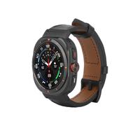 Pulsera de cuero Timeless para Samsung Galaxy Watch Ultra (25/24), negro