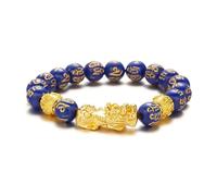 Pulsera de Feng Shui, pulsera de obsidiana negra Feng Shui, pulseras de buena suerte, pulsera de dragón chino, pulseras Pi Xiu, pulsera de cuentas de dragón para protección, puede traer suerte y