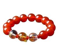 Pulsera de Feng Shui, pulsera de riqueza de Feng Shui, tres animales guardianes auspiciosos, amuleto de la tríada de Bagua, 14mm, Acetato, No es una piedra preciosa