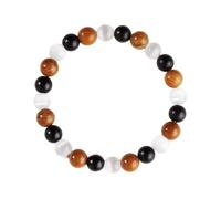 Pulsera de fuerza y poder personal con infusión de reiki, joyería de reiki, pulseras de piedras preciosas, pulseras de cristal Njt747, length-19cm, Cristal