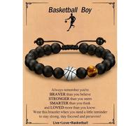 Pulsera de fútbol, fútbol, baloncesto, béisbol, hockey, regalo para niños, jugadores, amantes del equipo, hijo, nieto, hermano, sobrino, amigo como cumpleaños, día de San Valentín, graduación, vuelta