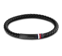 Pulsera de Hombre TOMMY HILFIGER INTERWOVEN BRAIDED 2790403 Cuero Negro