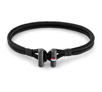 Pulsera de Hombre TOMMY HILFIGER NYLON SS 2790336 de Tela Negro