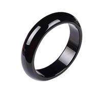 Pulsera de jade negro genuino para mujer, regalo de joyería de buena suerte, incluye caja elegante, accesorio de moda de piedra natural, 64mm