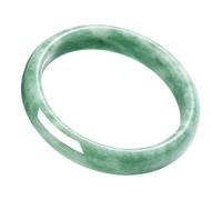 Pulsera de jade para mujer. El diseño circular simboliza la buena fortuna., One Size, Jadeíta, Jadeíta