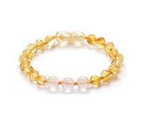 Pulsera de joyería de ámbar de 8 mm para él y para Ella, Pulsera de Perlas, Gran Idea de Regalo, Hecha a Mano - 15 cm Grifos para el hogar