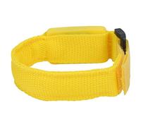 Pulsera De Luz LED, Pulseras Para Eventos Deportivos Banda Deportiva Pulsera Para Exteriores Pulsera De Ciclismo Brazalete LED Luminoso Para Acampar Para Conciertos(amarillo)