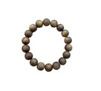 Pulsera de madera de agar, pulsera de madera de agar natural que se hunde Perfecta para minimalistas a la moda, ideal para meditar y para llevar a diario (0,3 cm, mitad sumergida, mitad flotante)