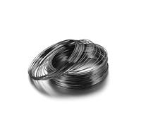 Pulsera de memoria 100 vueltas/paquete Accesorios for pulseras Material joyería Anillo hierro Círculo(Dark Grey)