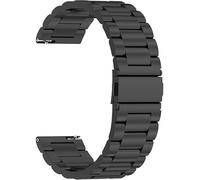 Pulsera de metal compatible con Garmin Bounce 2, 20 mm de acero inoxidable, correa de repuesto para hombre y mujer, Eine Grösse, Acero inoxidable, 0